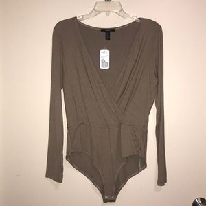XL F21 Knit Bodysuit